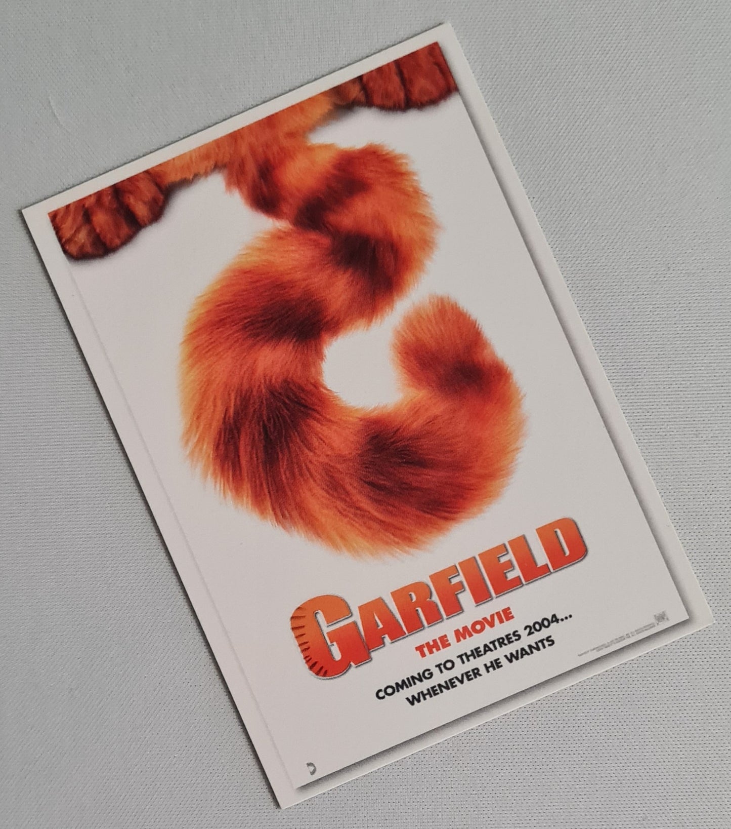 Garfield - 2004 Pacific Trading Cards Inc. International movie poster Promo Card #10