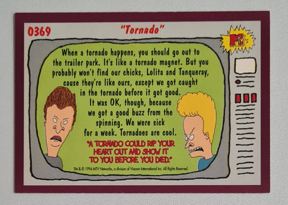 Beavis & Butthead - 1994 MTV Networks "Tornado" #0369