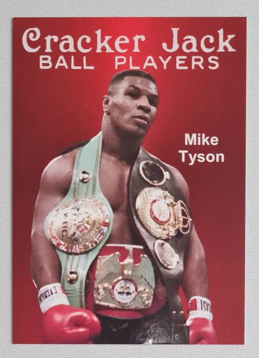 Mike Tyson - Cracker Jack Ball Players Boxing