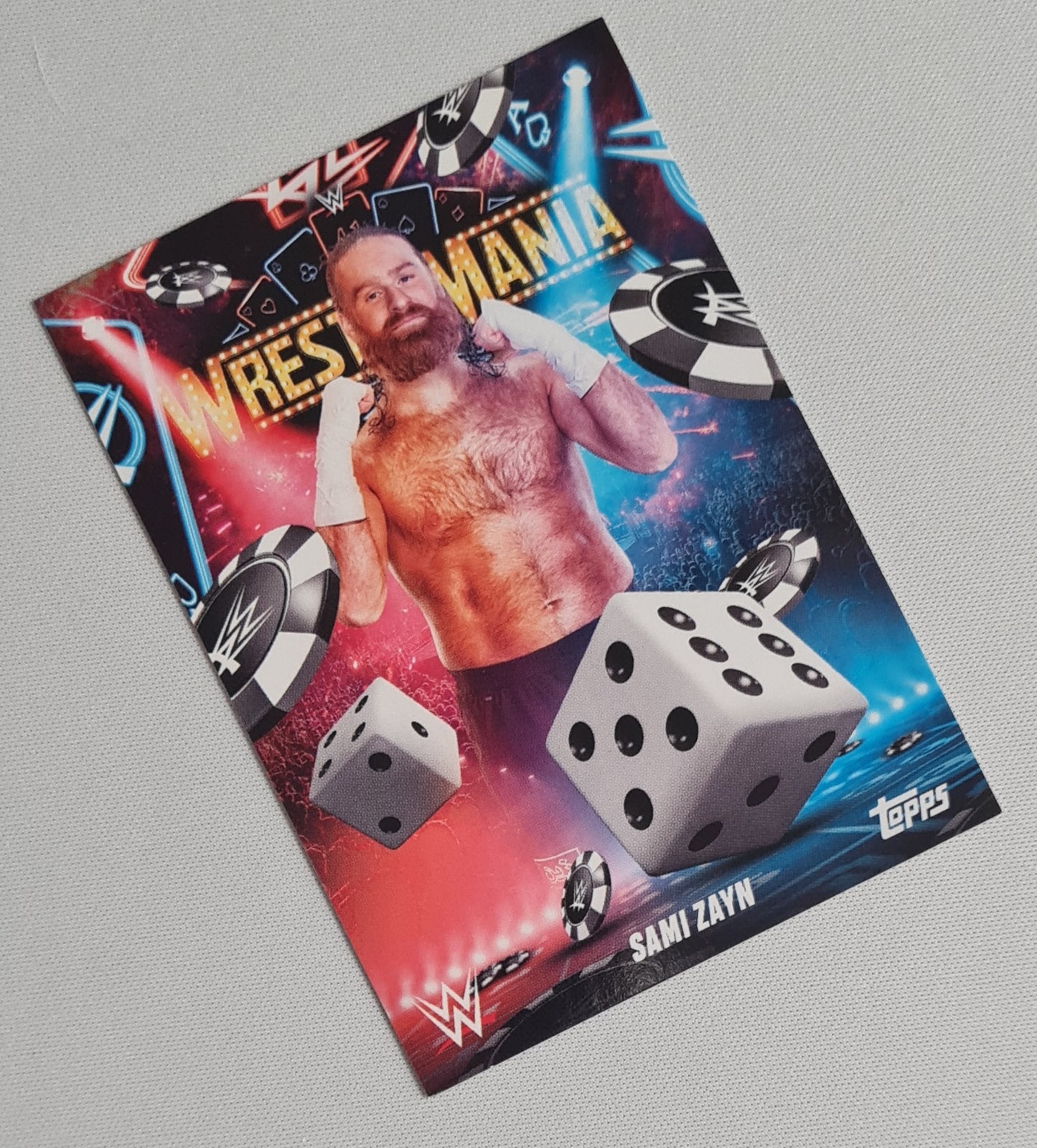 Sami Zayn - 2025 Topps WWE Wrestling - WrestleMania - Las Vegas #WM-35