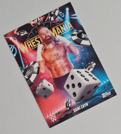 Sami Zayn - 2025 Topps WWE Wrestling - WrestleMania - Las Vegas #WM-35