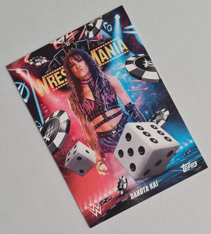 Dakota Kai - 2025 Topps WWE Wrestling - WrestleMania - Las Vegas #WM-36