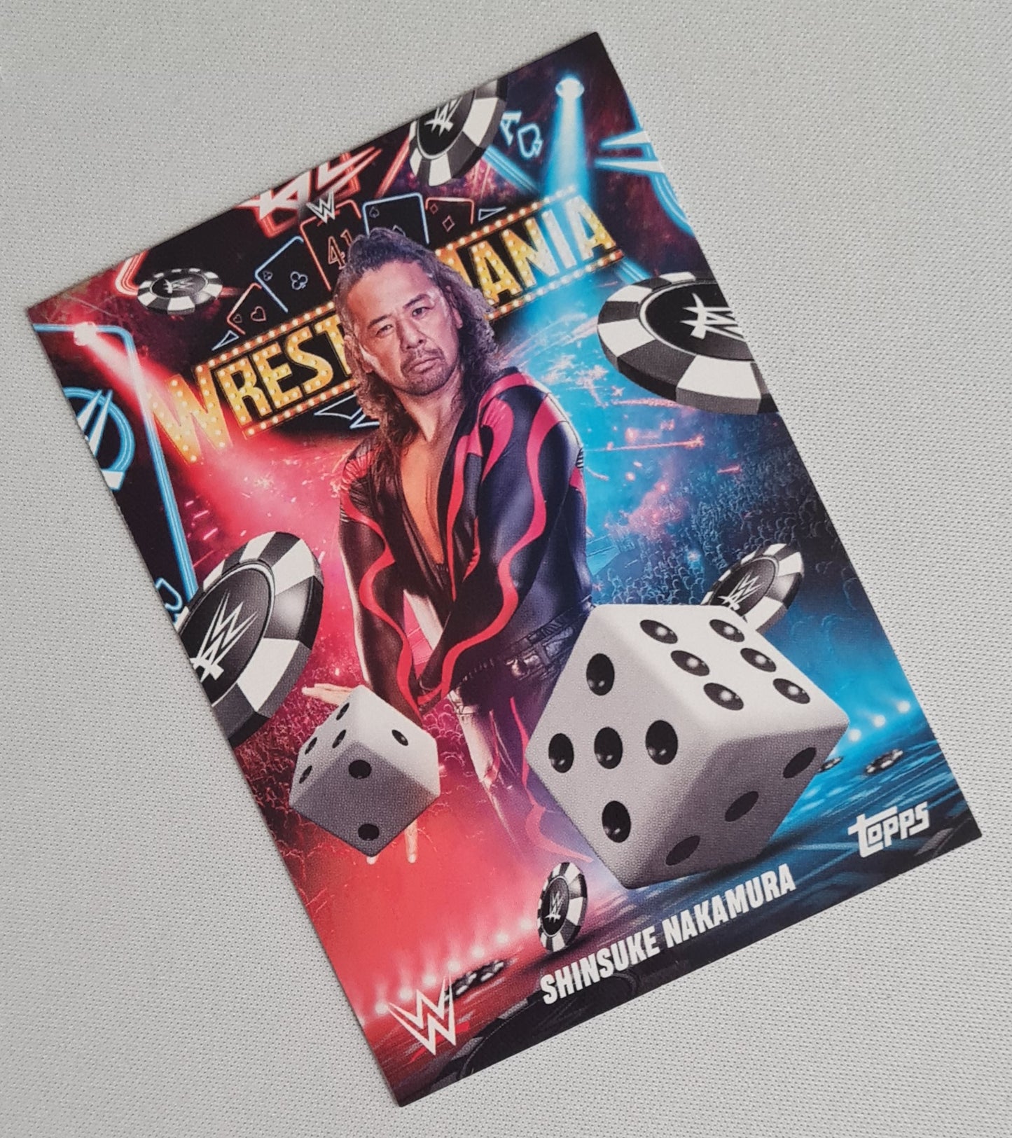 Shinsuke Nakamura - 2025 Topps WWE Wrestling - WrestleMania - Las Vegas #WM-37