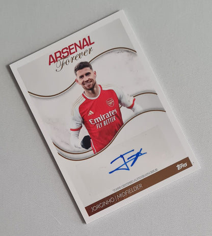 Jorginho - 2024 Topps Certified Autograph Card Arsenal Forever #AW-SC /Autograph