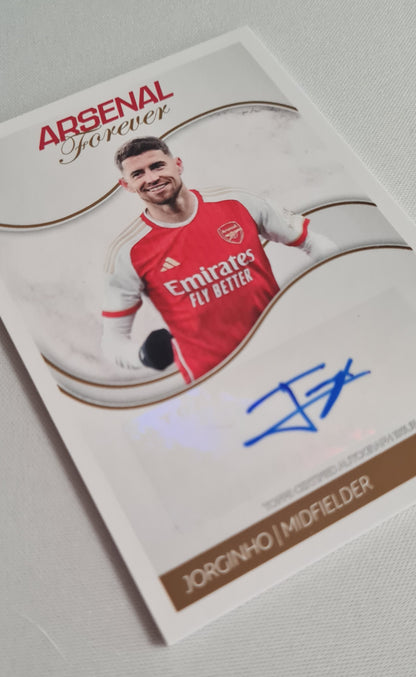 Jorginho - 2024 Topps Certified Autograph Card Arsenal Forever #AW-SC /Autograph