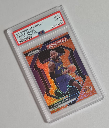 LeBron James - 2023/24 Panini Prizm Basketball Monopoly All-Star-Deal #PS9 PSA 9 MINT