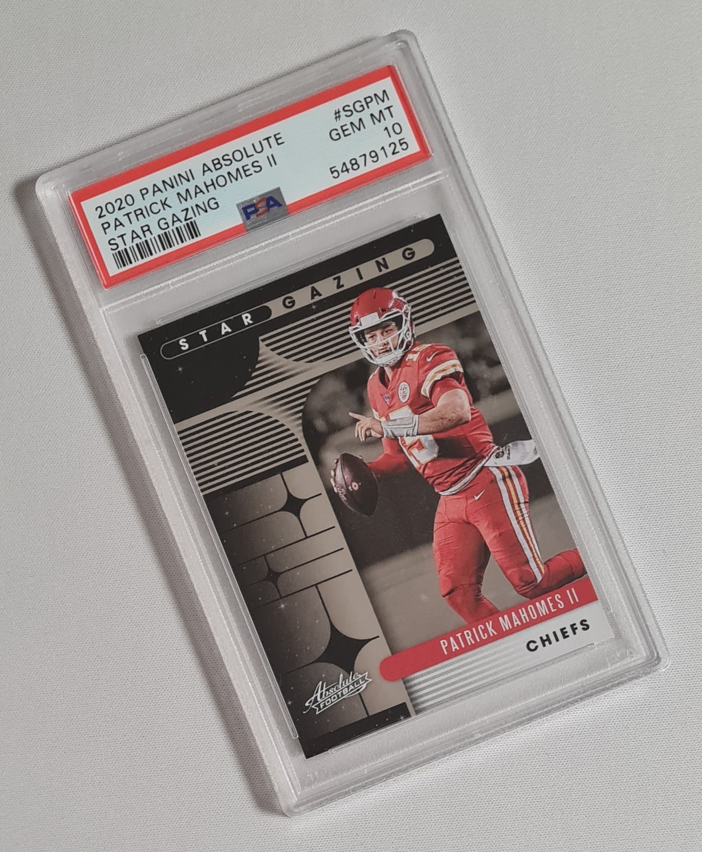 Patrick Mahomes II - 2020 Panini Absolute Star Gazing #SGPM PSA 10 GEM MT