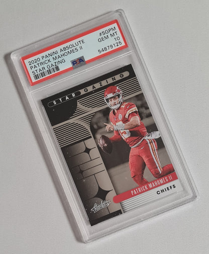 Patrick Mahomes II - 2020 Panini Absolute Star Gazing #SGPM PSA 10 GEM MT