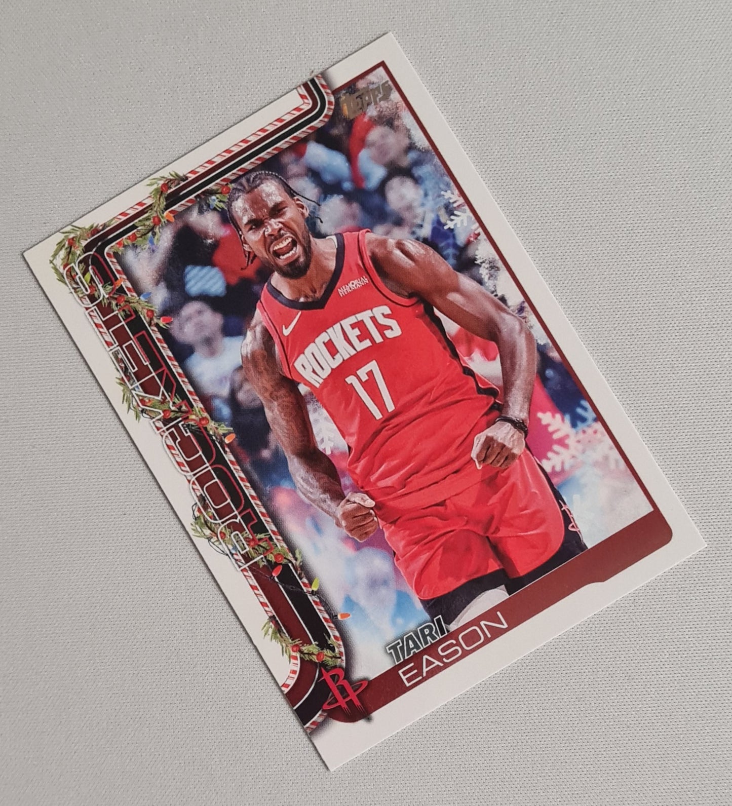 Tari Eason - 2025 Topps Holiday NBA Basketball Set Houston Rockets #H144