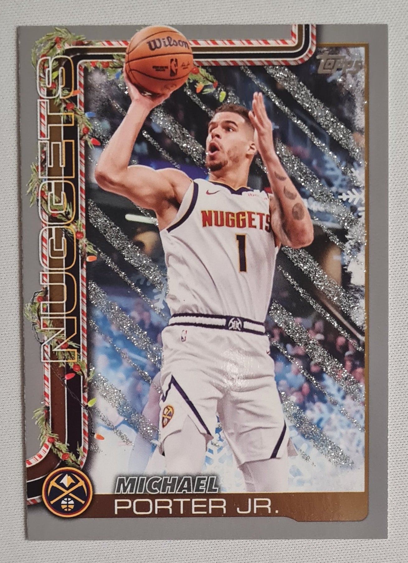 Michael Porter Jr. - 2025 Topps Holiday Snowflake Glitter - NBA Basketball Denver Nuggets #H82