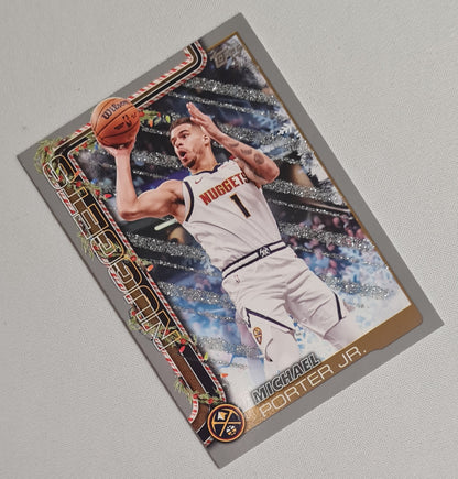 Michael Porter Jr. - 2025 Topps Holiday Snowflake Glitter - NBA Basketball Denver Nuggets #H82