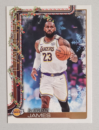 LeBron James - 2025 Topps Holiday - NBA Basketball LA Lakers  #H119
