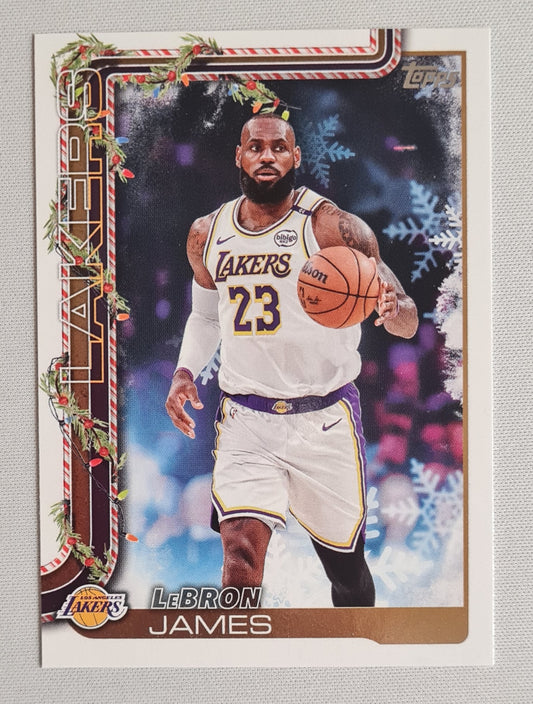 LeBron James - 2025 Topps Holiday - NBA Basketball LA Lakers  #H119
