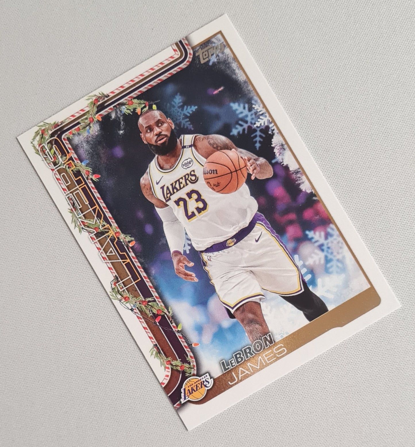 LeBron James - 2025 Topps Holiday - NBA Basketball LA Lakers  #H119