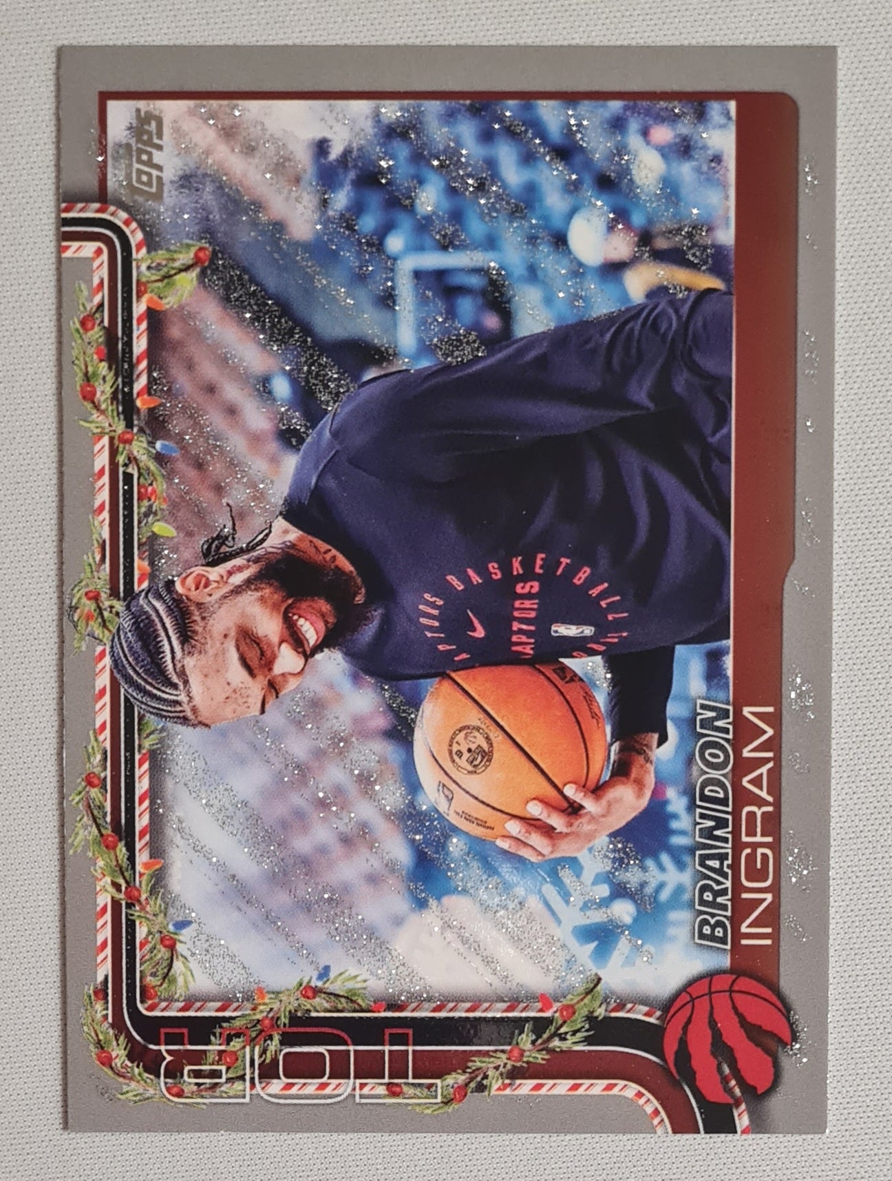 Brandon Ingram - 2025 Topps Holiday Snowflake Glitter - NBA Basketball Toronto Raptors #H24