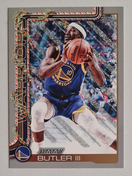 Jimmy Butler III - 2025 Topps Holiday Snowflake Glitter - NBA Basketball Denver Nuggets #H107