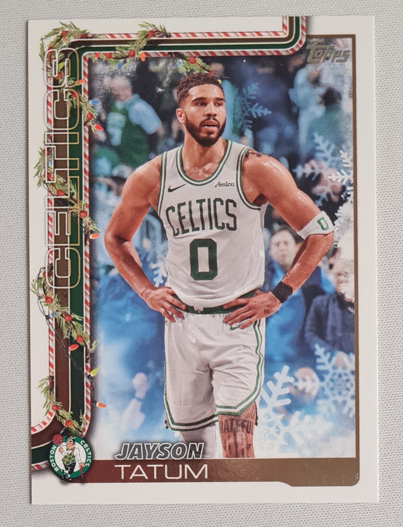 Jayson Tatum - 2025 Topps Holiday NBA Basketball Boston Celtics #H1