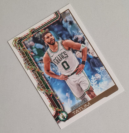 Jayson Tatum - 2025 Topps Holiday NBA Basketball Boston Celtics #H1
