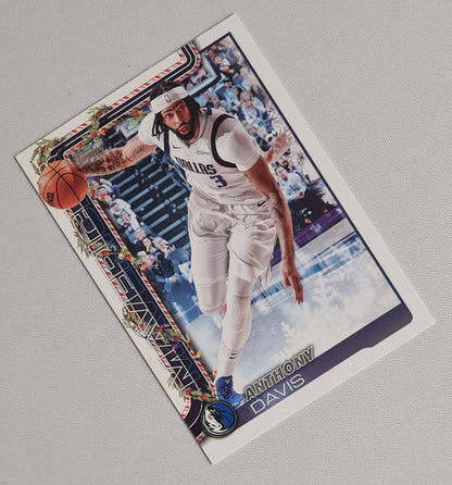Anthony Davis - 2025 Topps Holiday NBA Basketball Dallas Mavericks #H136