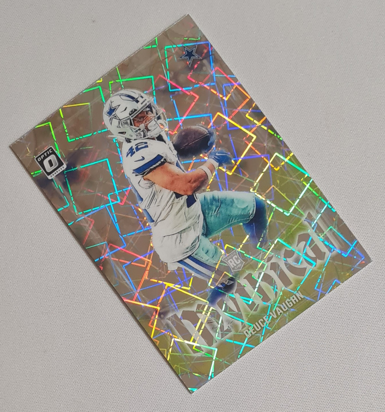 Deuce Vaughn - 2023 Panini Donruss Optic Football NFL Dallas Cowboys Mythical (RC) #19 Case Hit!