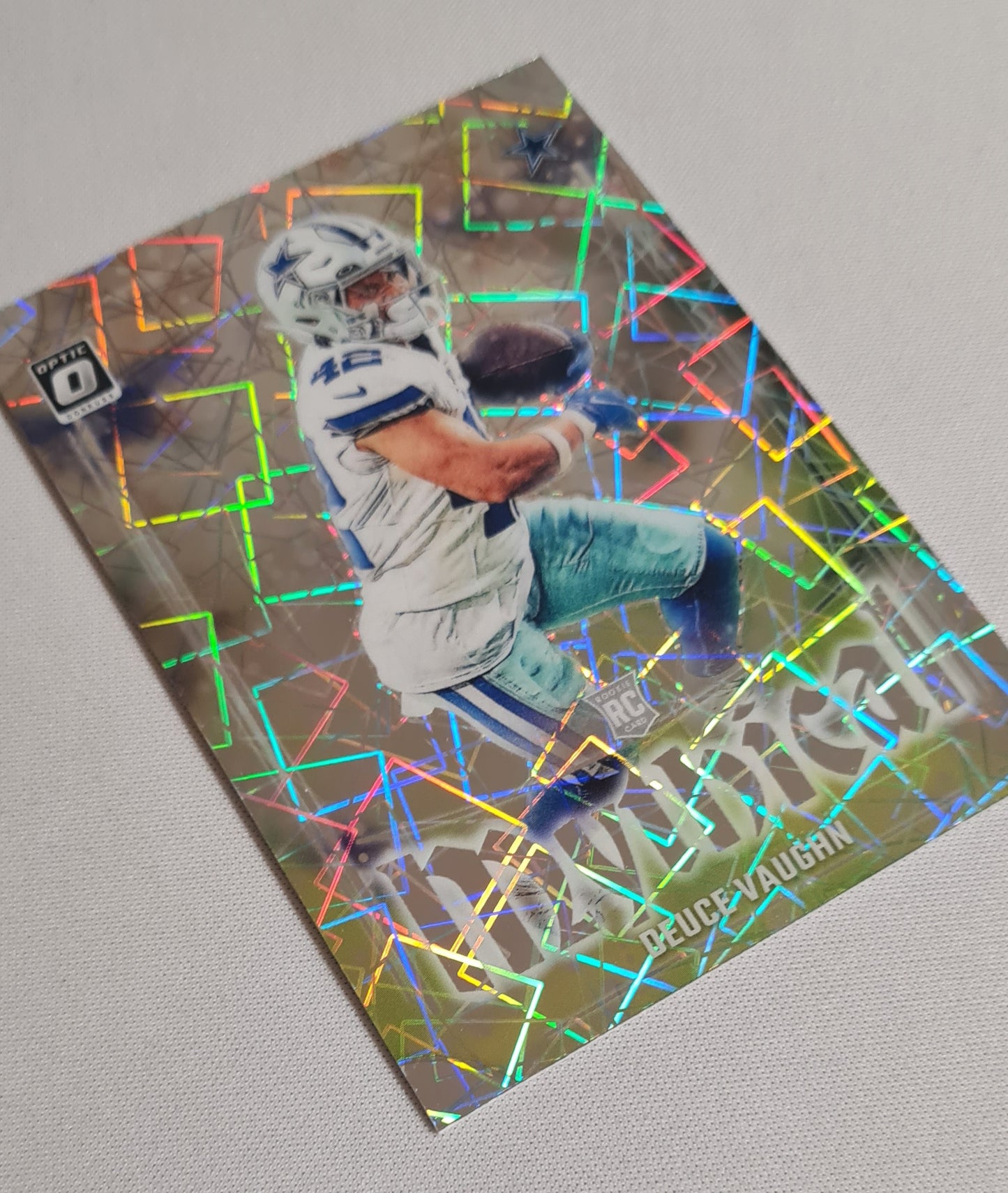 Deuce Vaughn - 2023 Panini Donruss Optic Football NFL Dallas Cowboys Mythical (RC) #19 Case Hit!