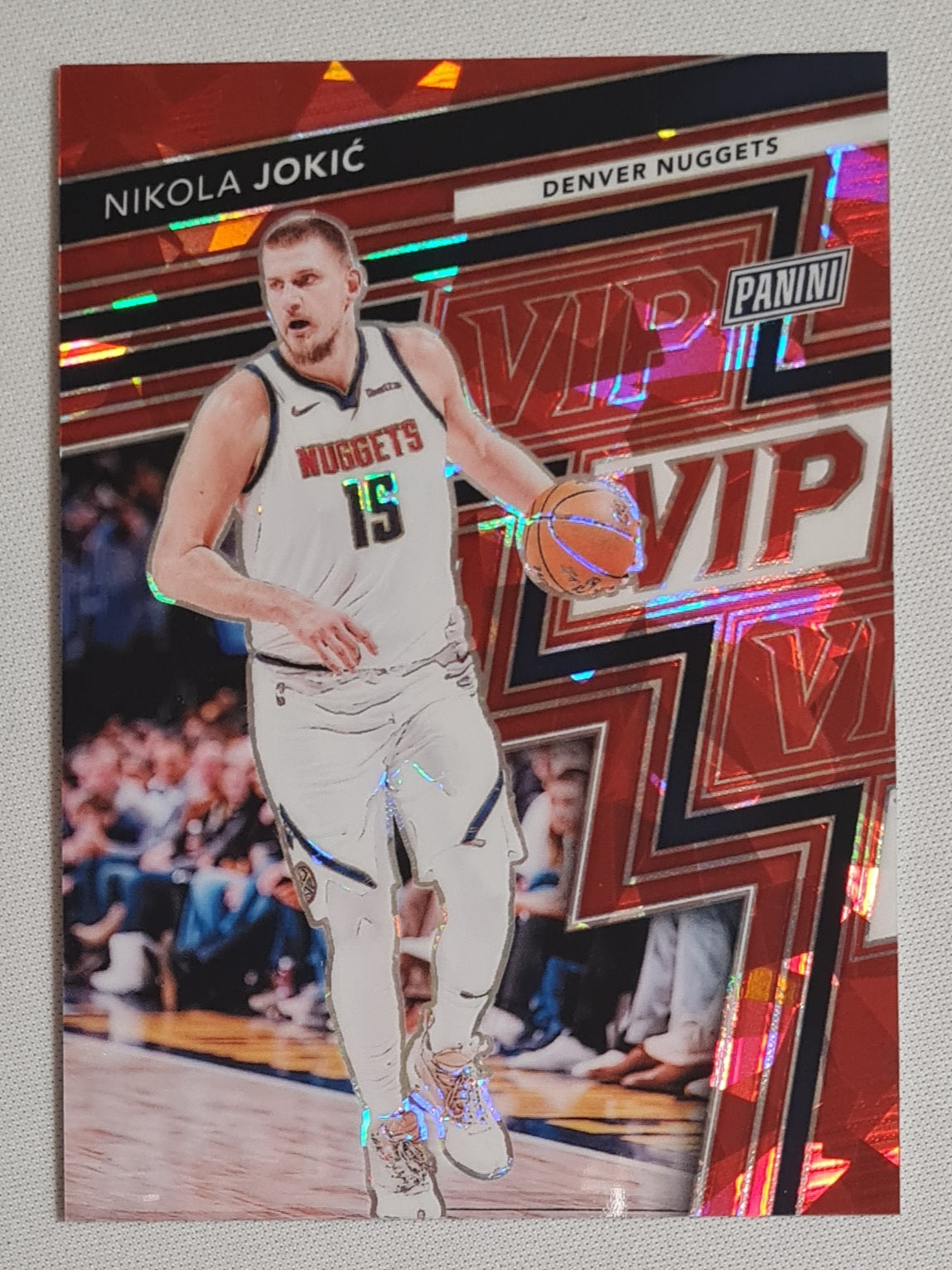 Nikola Jokic - 2025 Panini National VIP Panini Red Ice Denver Nuggets #20 /99