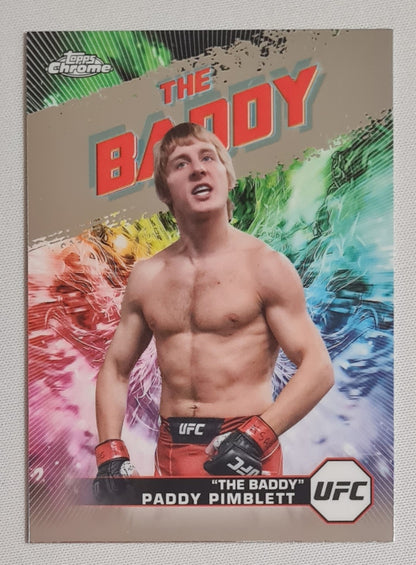 Paddy Pimblett "the Baddy" - 2024 Topps Chrome UFC The Baddy #AKA-16