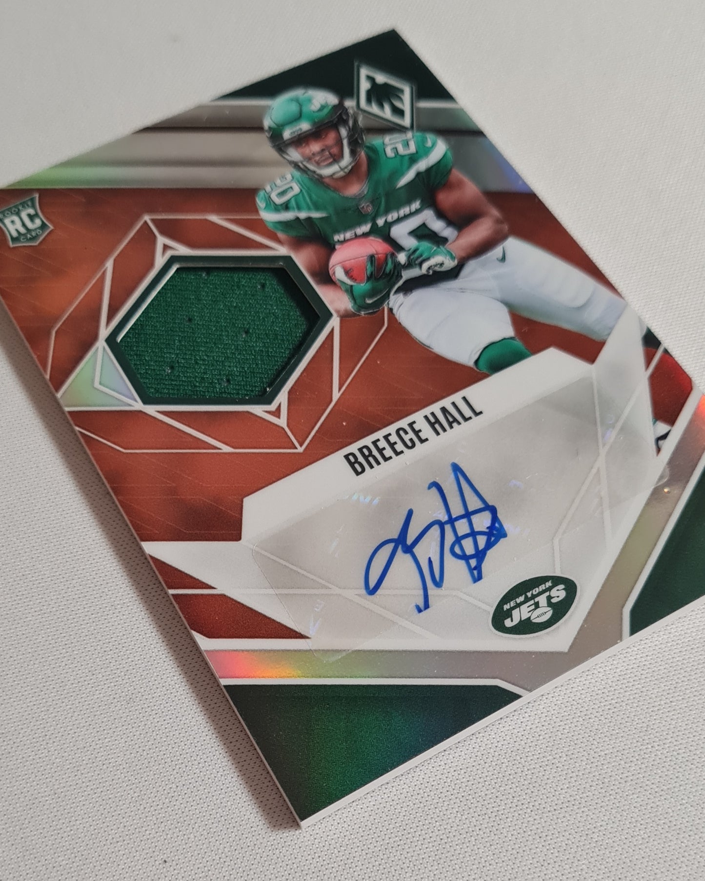 Breece Hall - 2022 Panini Phoenix Football NFL New York Jets RJA-BH /Patch /149 Autograph