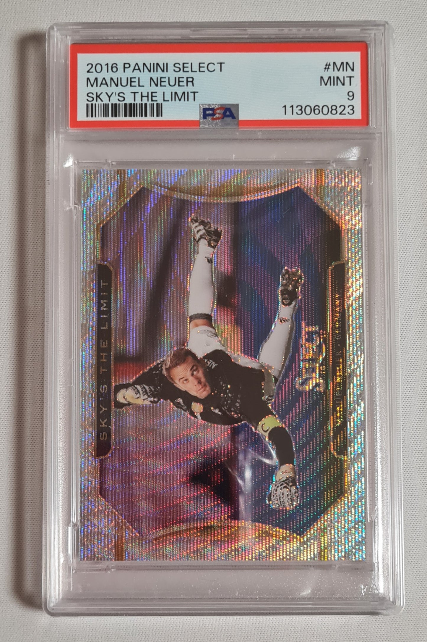 Manuel Neuer - 2016 Panini Select Soccer - Sky's the Limit - National Team: Germany #SL-MN PSA 9 MINT