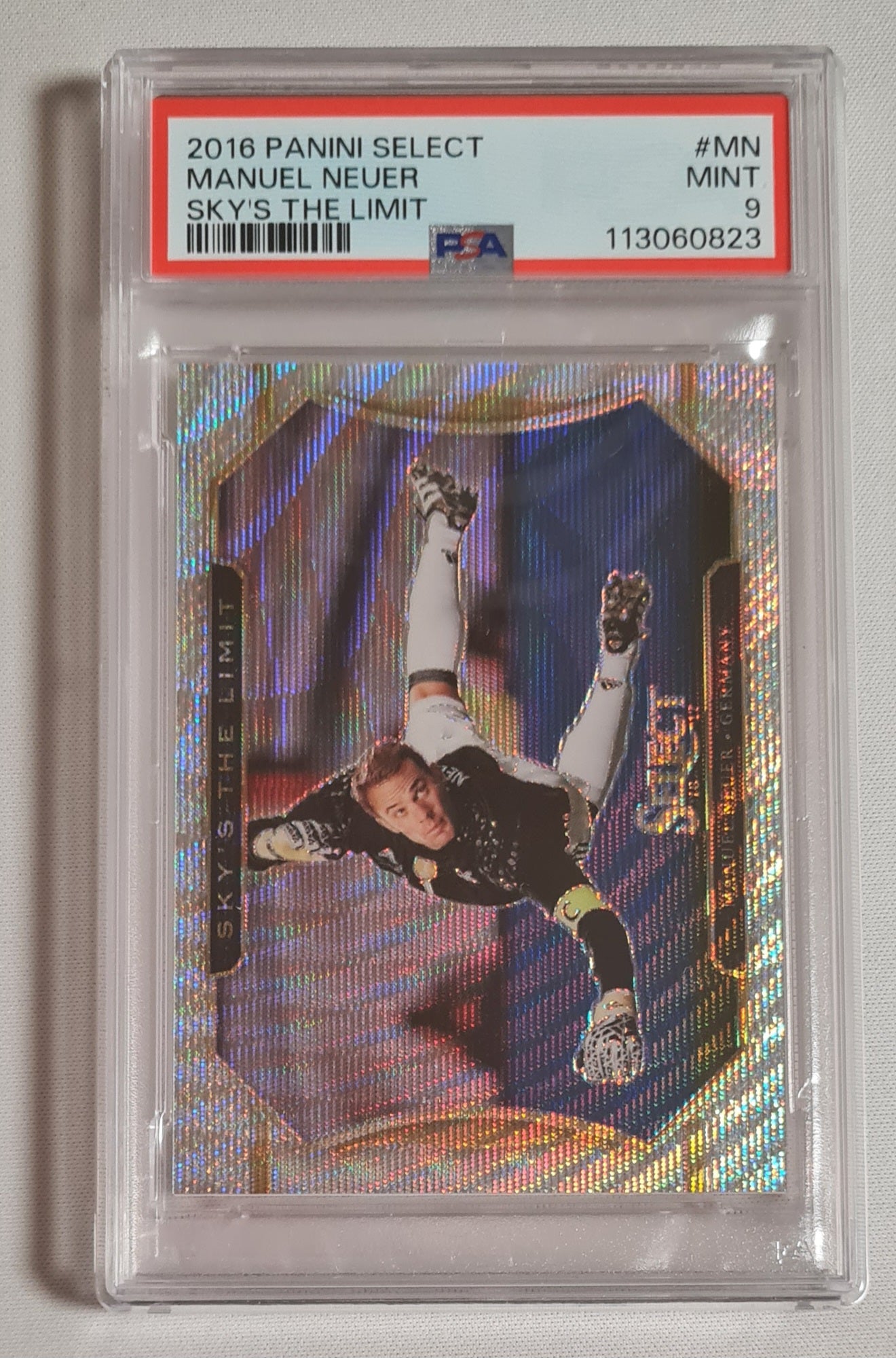 Manuel Neuer - 2016 Panini Select Soccer - Sky's the Limit - National Team: Germany #SL-MN PSA 9 MINT