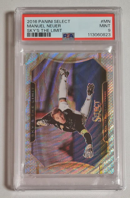 Manuel Neuer - 2016 Panini Select Soccer - Sky's the Limit - National Team: Germany #SL-MN PSA 9 MINT