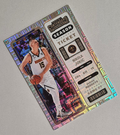 Nikola Jokic - 2022/23 Panini Contenders Basketball NBA Denver Nuggets #17 Premium Edition