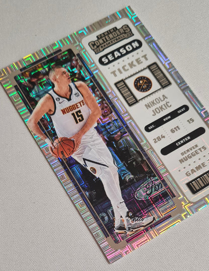 Nikola Jokic - 2022/23 Panini Contenders Basketball NBA Denver Nuggets #17 Premium Edition
