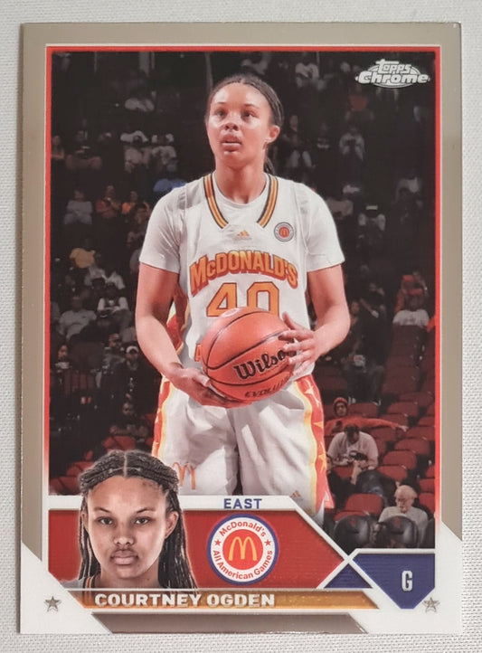 Courtney Ogden - 2023 Topps Chrome WNBA All American Games East #32