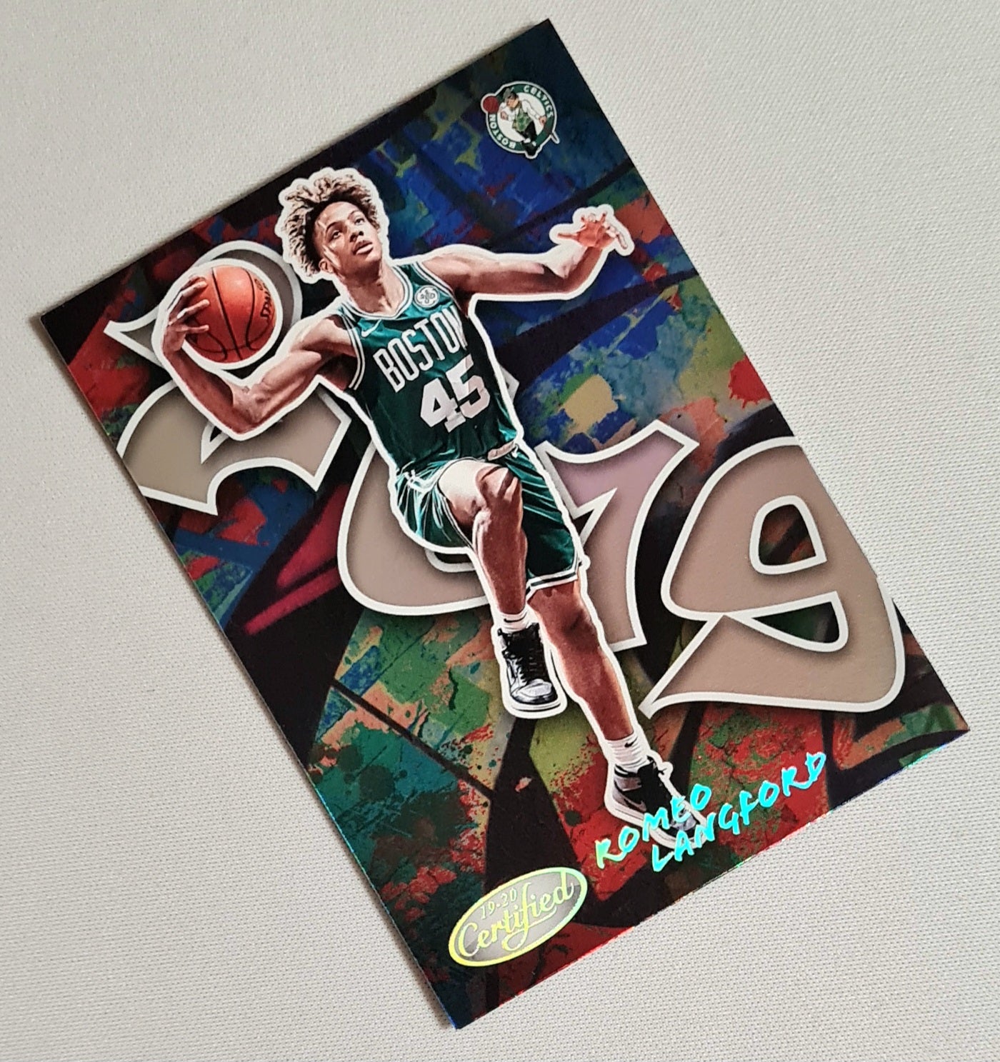 Romeo Langford - 2019/20 Panini Certified Graffiti Basketball NBA Boston Celtics #11