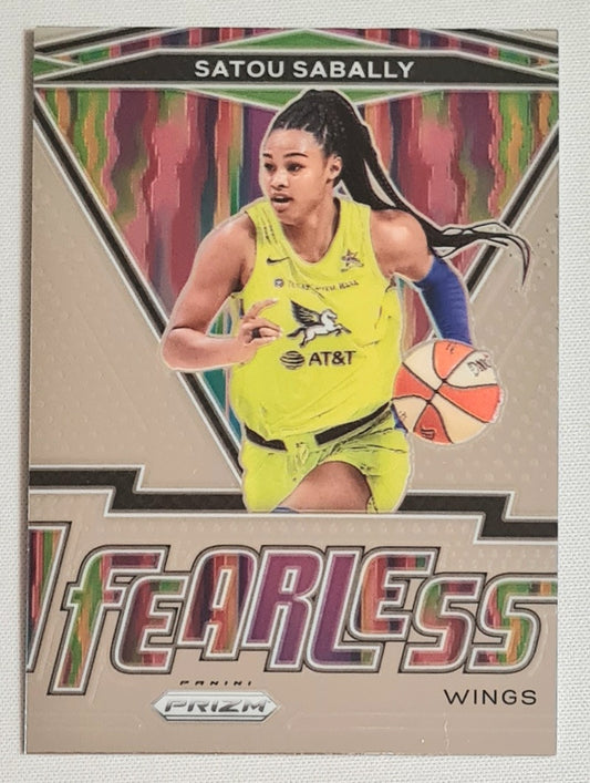 Satou Sabally - 2021 Panini WNBA Prizm Fearless Basketball Dallas Wings #2