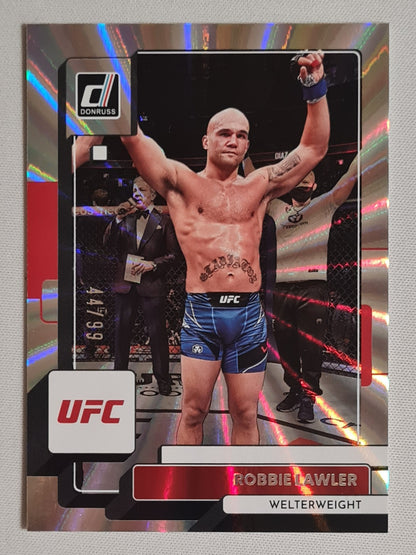 Robbie Lawler - 2023 Panini Donruss UFC Fighter Welterweight #177 Silver Holo Laser /99