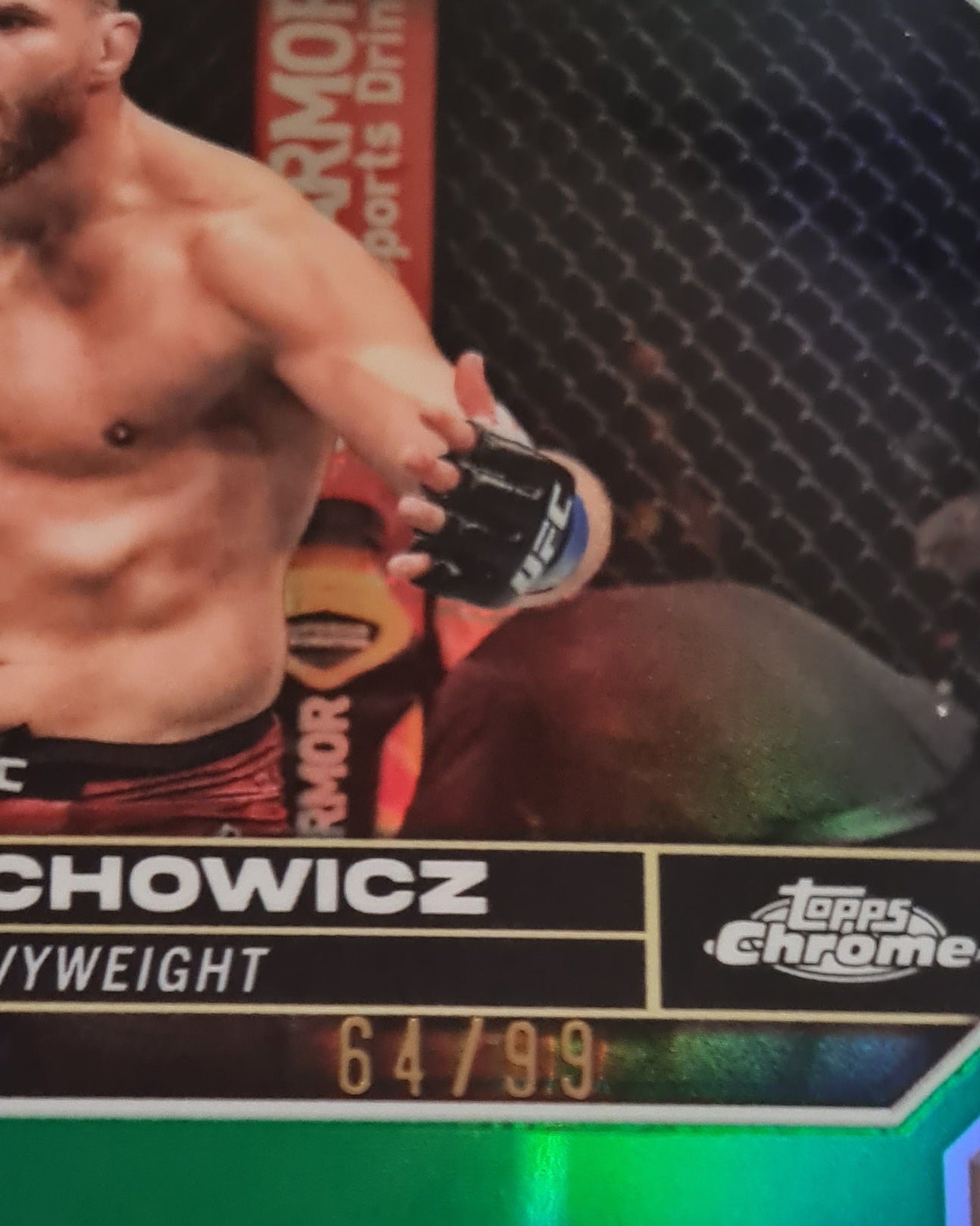 Jan Blachowicz - 2024 Topps Chrome UFC Fighter Light Heavyweight #91 Green refractor /99