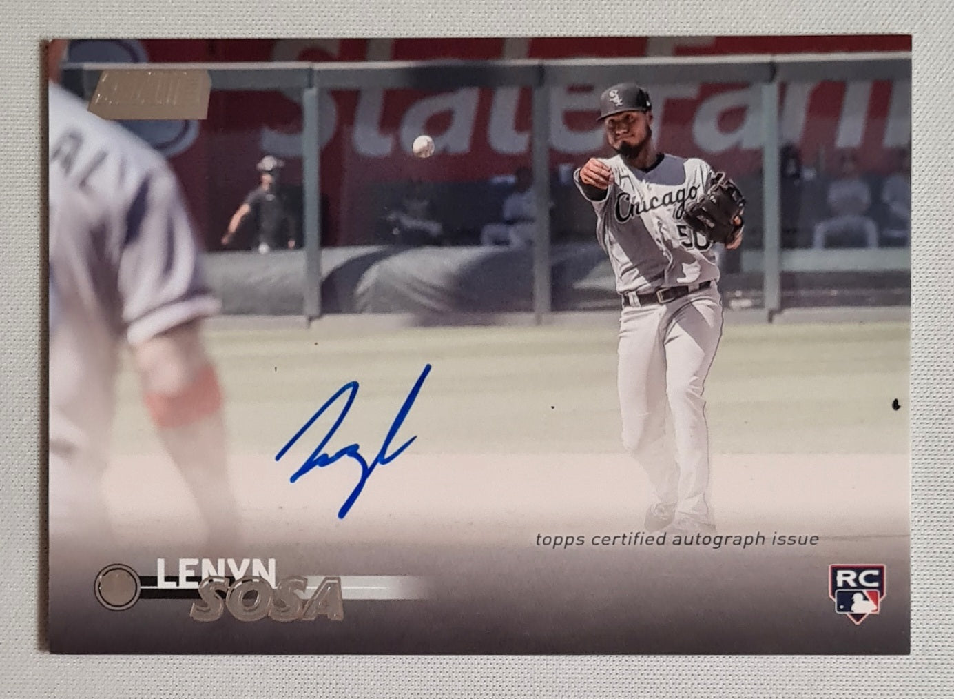 Lenyn Sosa - 2023 Topps Certified Autograph issue Basketball MLB Chicago White Sox (RC) #SCBA-LS /Autograph