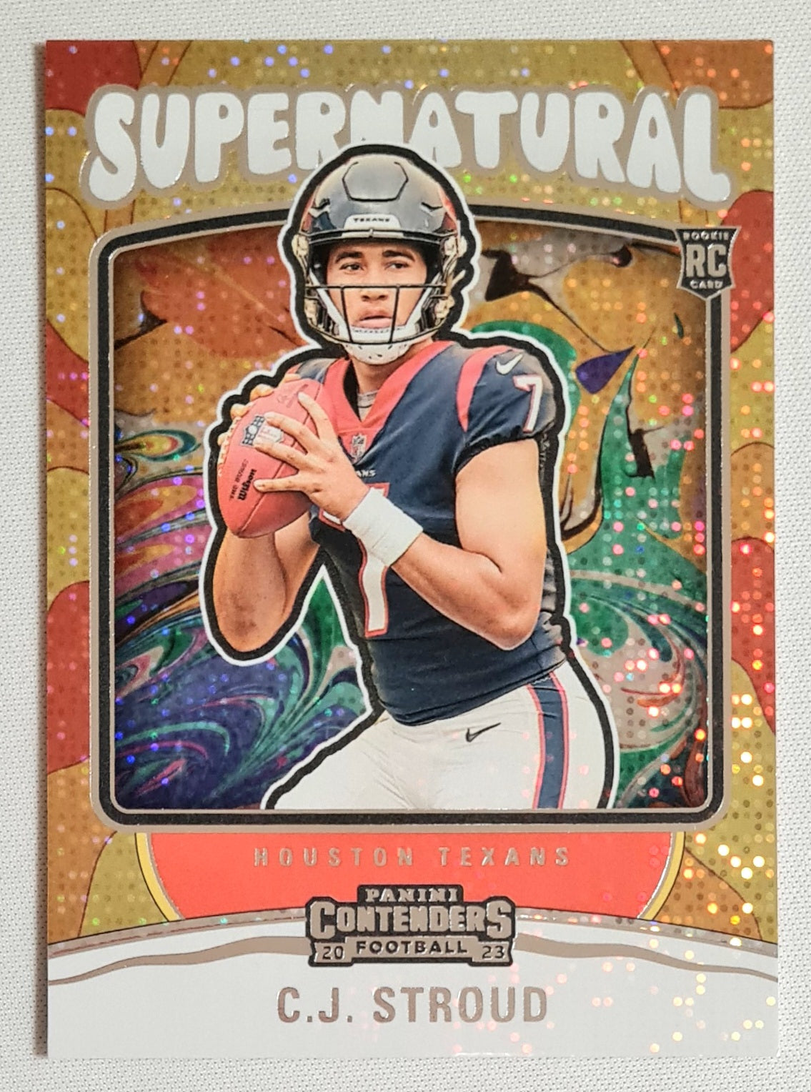 C.J. Stroud - 2023 Panini Contenders Football NFL Houston Texans Supernatural #4
