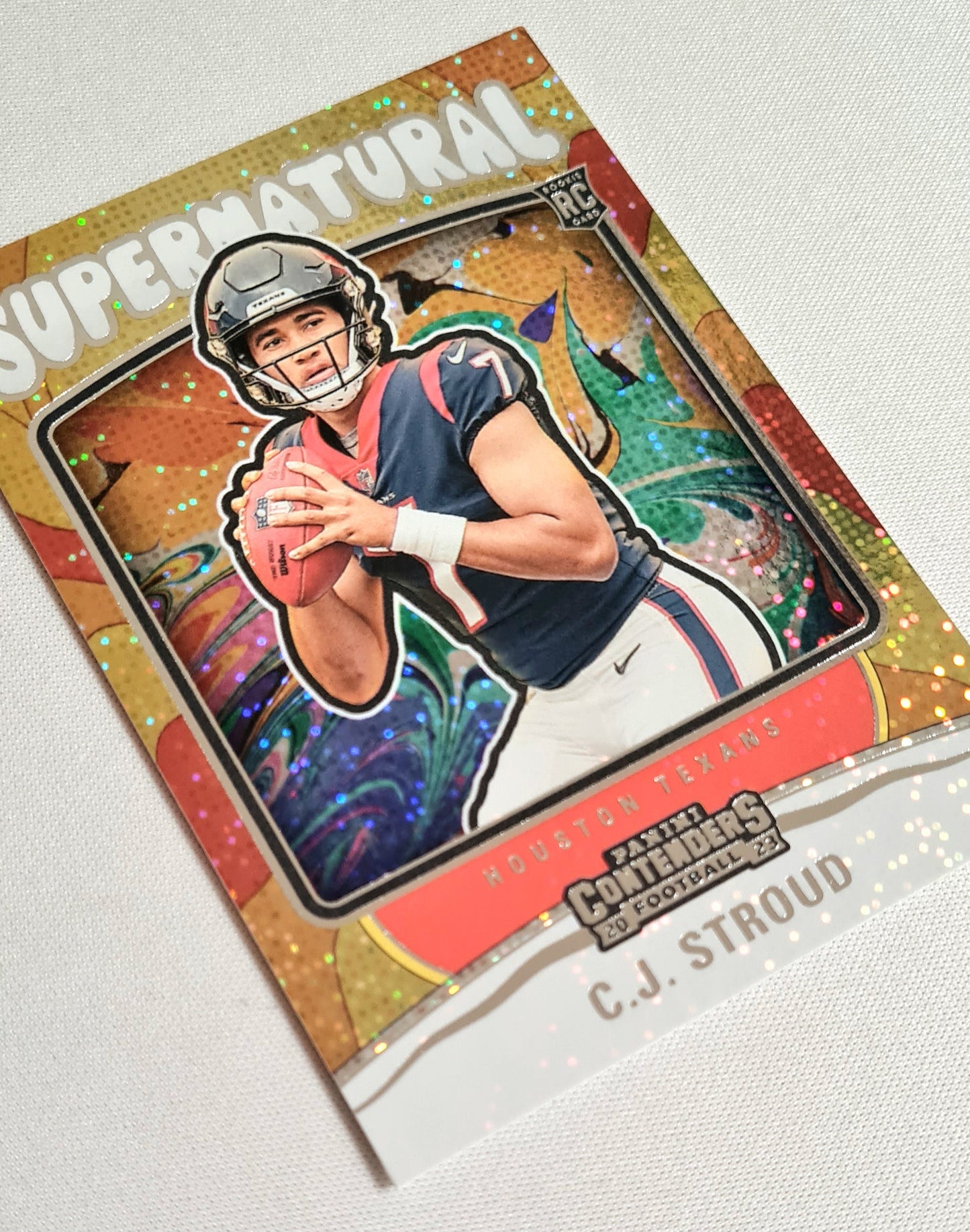 C.J. Stroud - 2023 Panini Contenders Football NFL Houston Texans Supernatural #4