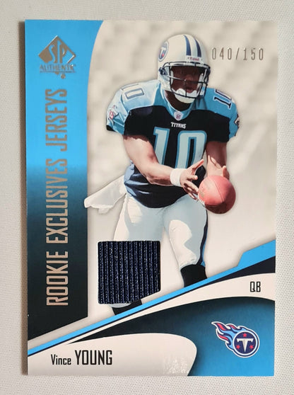 Vince Young - 2006 Upper Deck Football NFL Tennessee Titans  #REJ-VY - SP Authentic /Patch /150