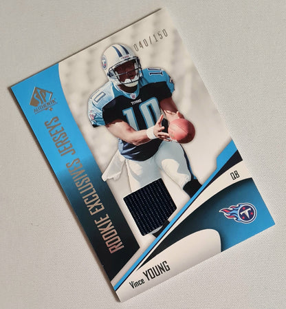 Vince Young - 2006 Upper Deck Football NFL Tennessee Titans  #REJ-VY - SP Authentic /Patch /150