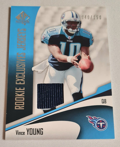 Vince Young - 2006 Upper Deck Football NFL Tennessee Titans  #REJ-VY - SP Authentic /Patch /150