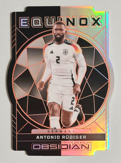 Antonio Rudiger - 2024/25 Panini Obsidian Soccer National Team Germany Equinox #13 Die Cut /75