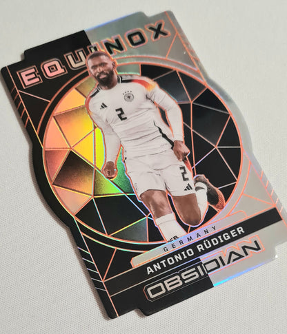 Antonio Rudiger - 2024/25 Panini Obsidian Soccer National Team Germany Equinox #13 Die Cut /75