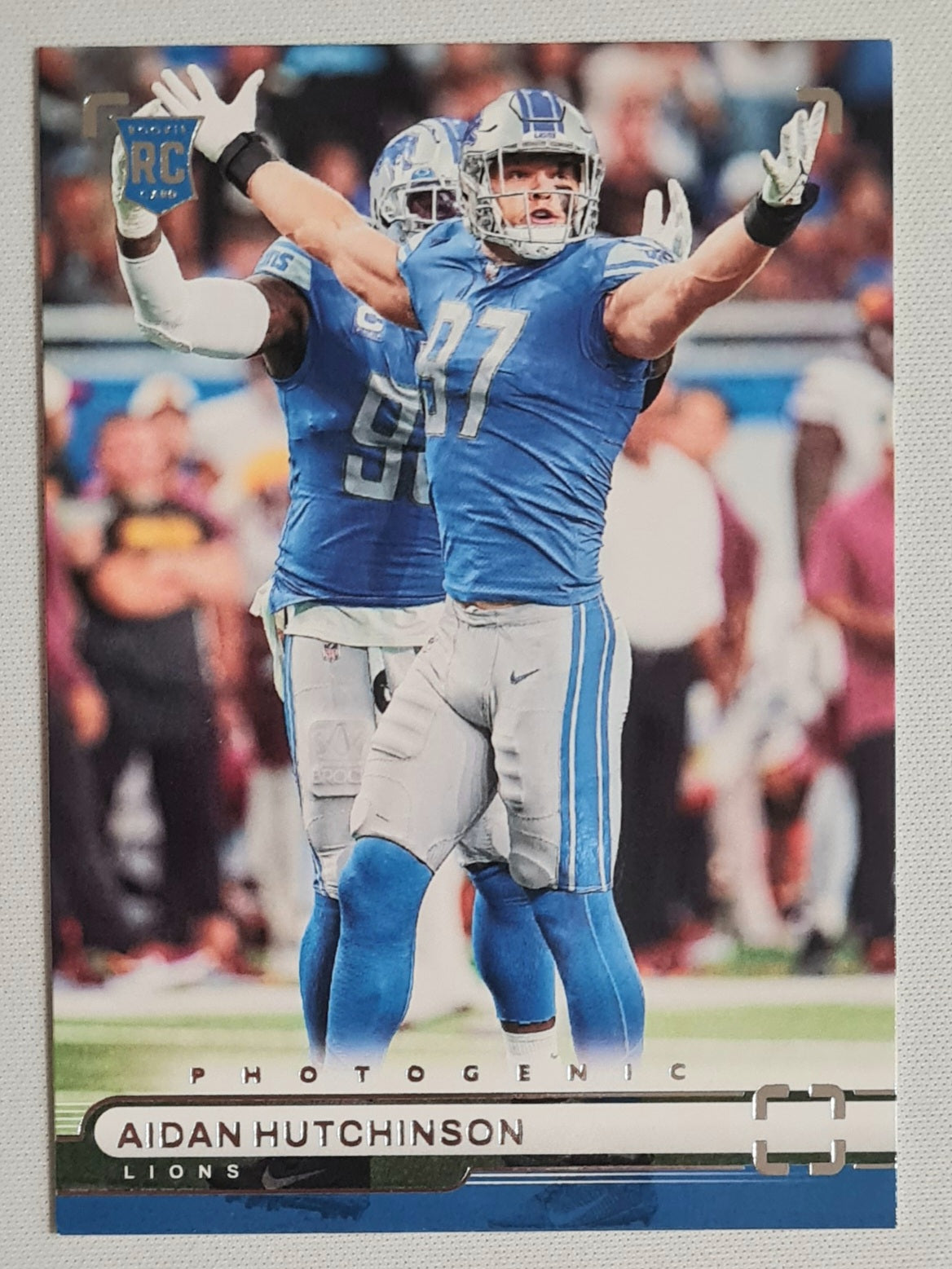 Aidan Hutchinson - 2022 Panini Chronicles Photogenic Football NFL Detroit Lions (RC) #PH-42