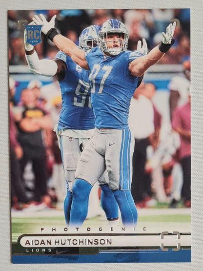 Aidan Hutchinson - 2022 Panini Chronicles Photogenic Football NFL Detroit Lions (RC) #PH-42