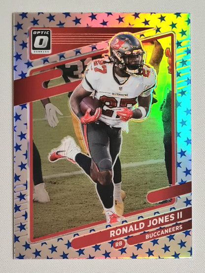 Ronald Jones II - 2021 Panini Donruss Optic Football NFL Tampa Bay Buccaneers #173 Stars Prizm Parallel
