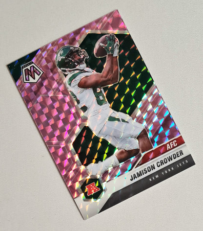 Jamison Crowder - 2021 Panini Mosaic Football NFL NY Jets #237 Camo Pink Prizm /49